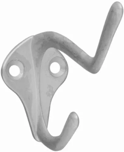 National Mfg N830-162 Satin Nickel Coat & Hat Hook - Quantity of 40