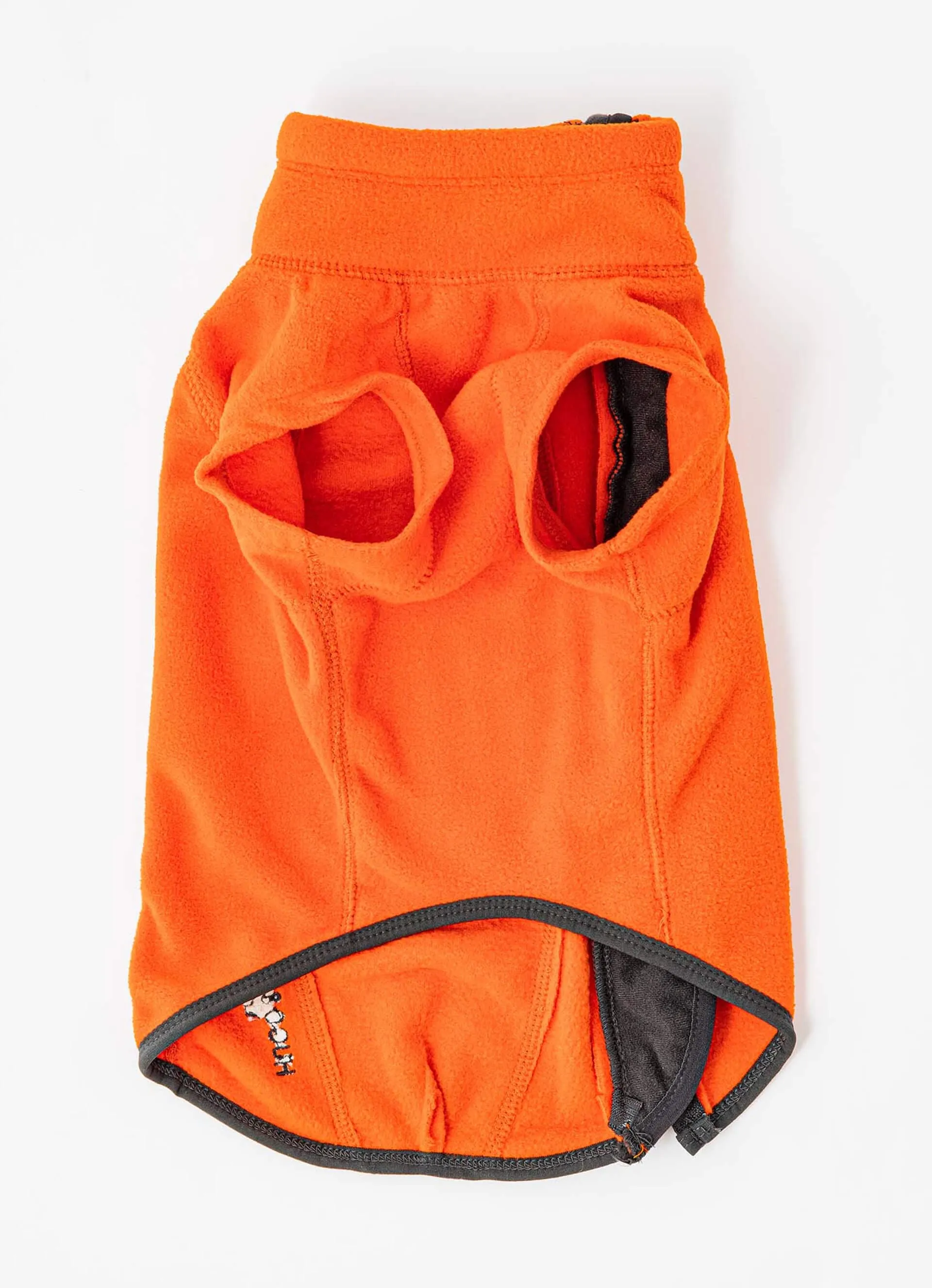 Orange Cosy Warm Fleece Dog Jacket