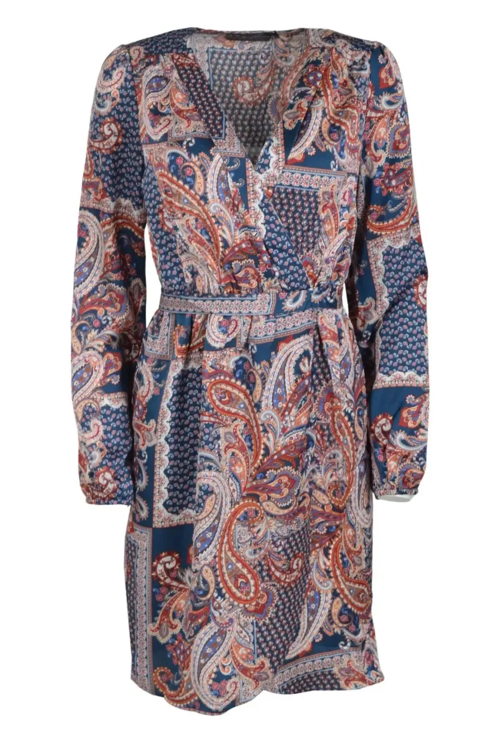 Paisley Wrap Dress