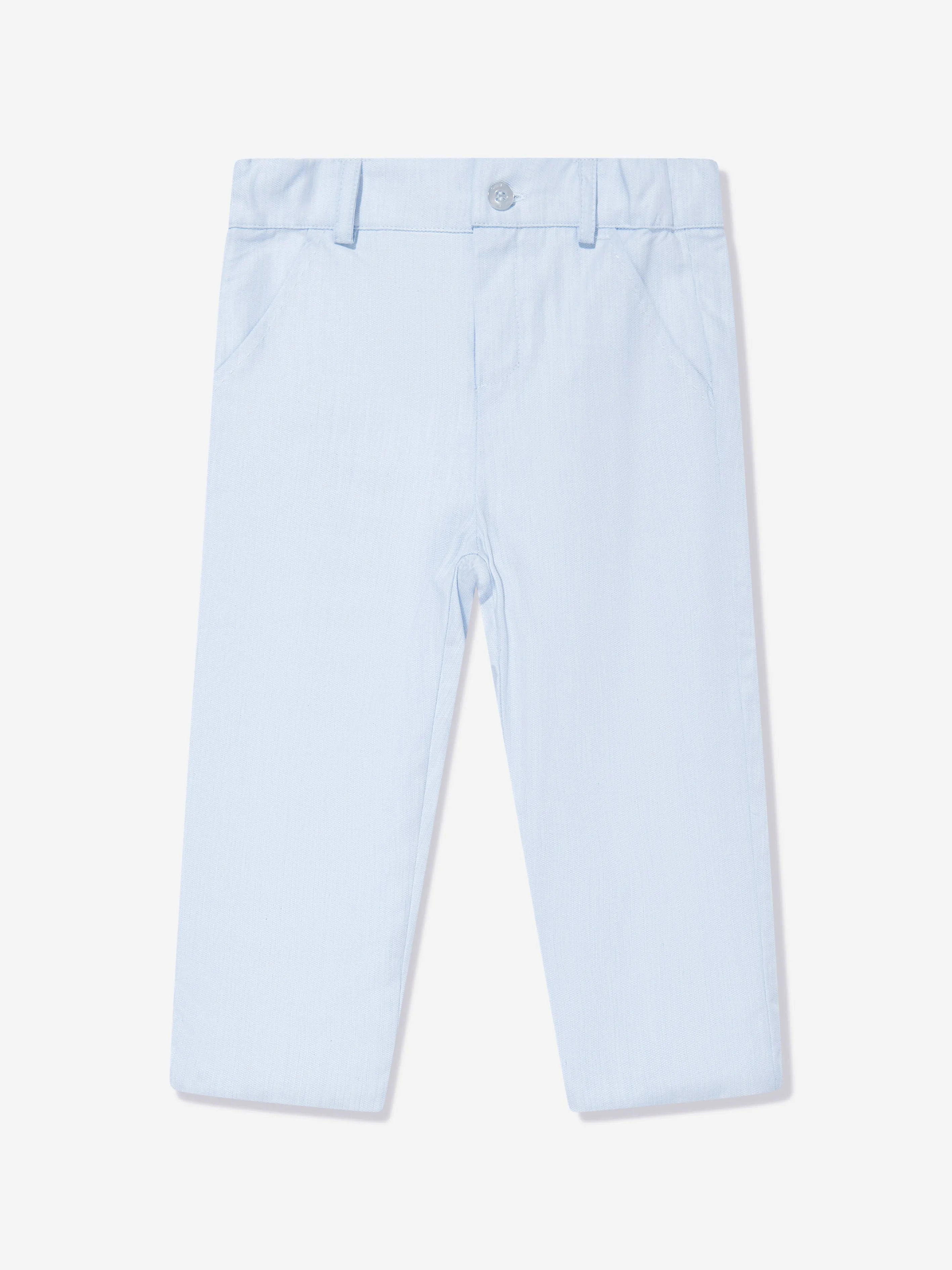 Patachou Boys Cotton Trousers in Blue