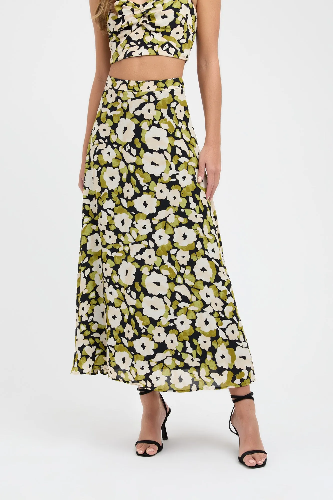 Paula Long Line Skirt