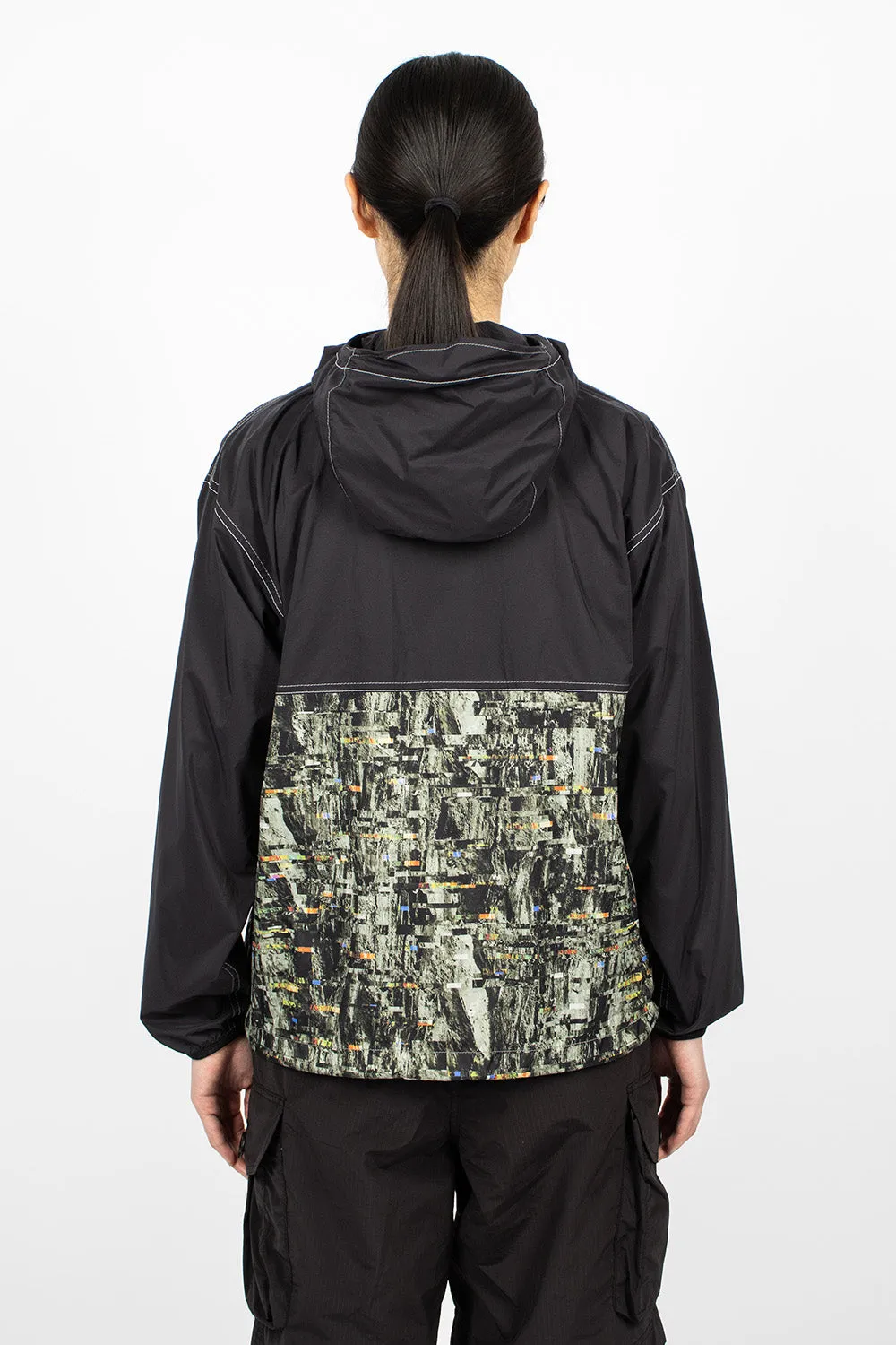 Pertex Printed Wind Jacket Black