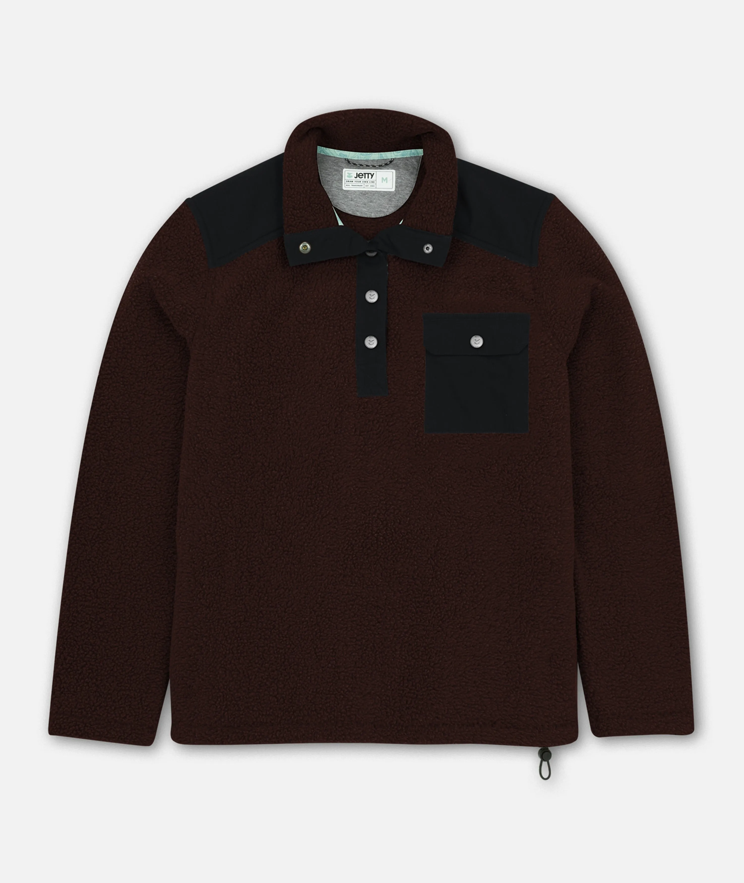 Pines Fleece Jacket - Oxblood