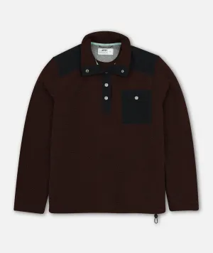 Pines Fleece Jacket - Oxblood