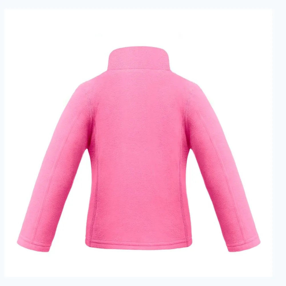 Poivre Blanc Girls Micro Fleece Jacket - Lolly Pink