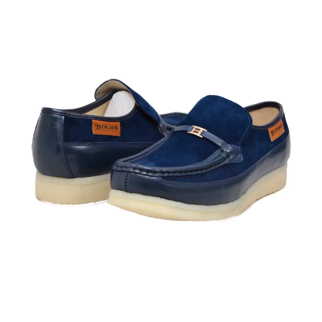 Power Plus Slip-On Shoe - British Collection Brand - Elegant and Sophisticated - Crepe Sole