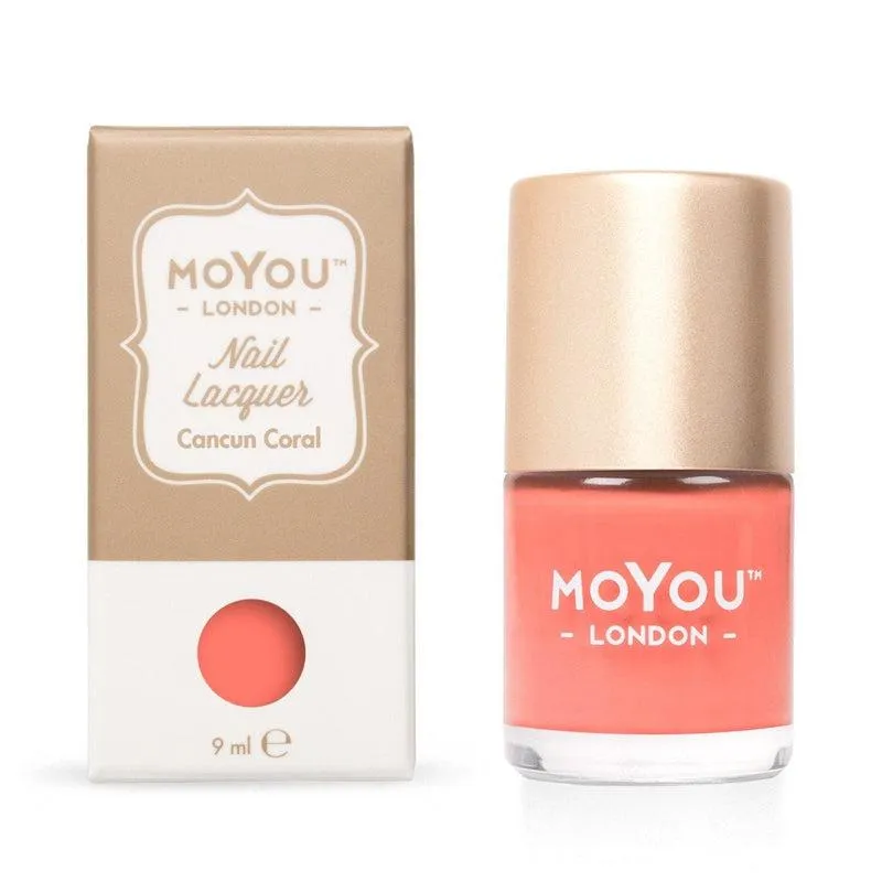 Premium Nail Polish - Cancun Coral