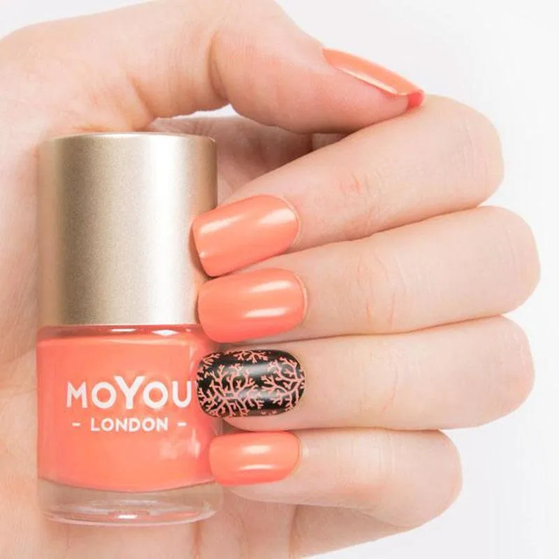 Premium Nail Polish - Cancun Coral