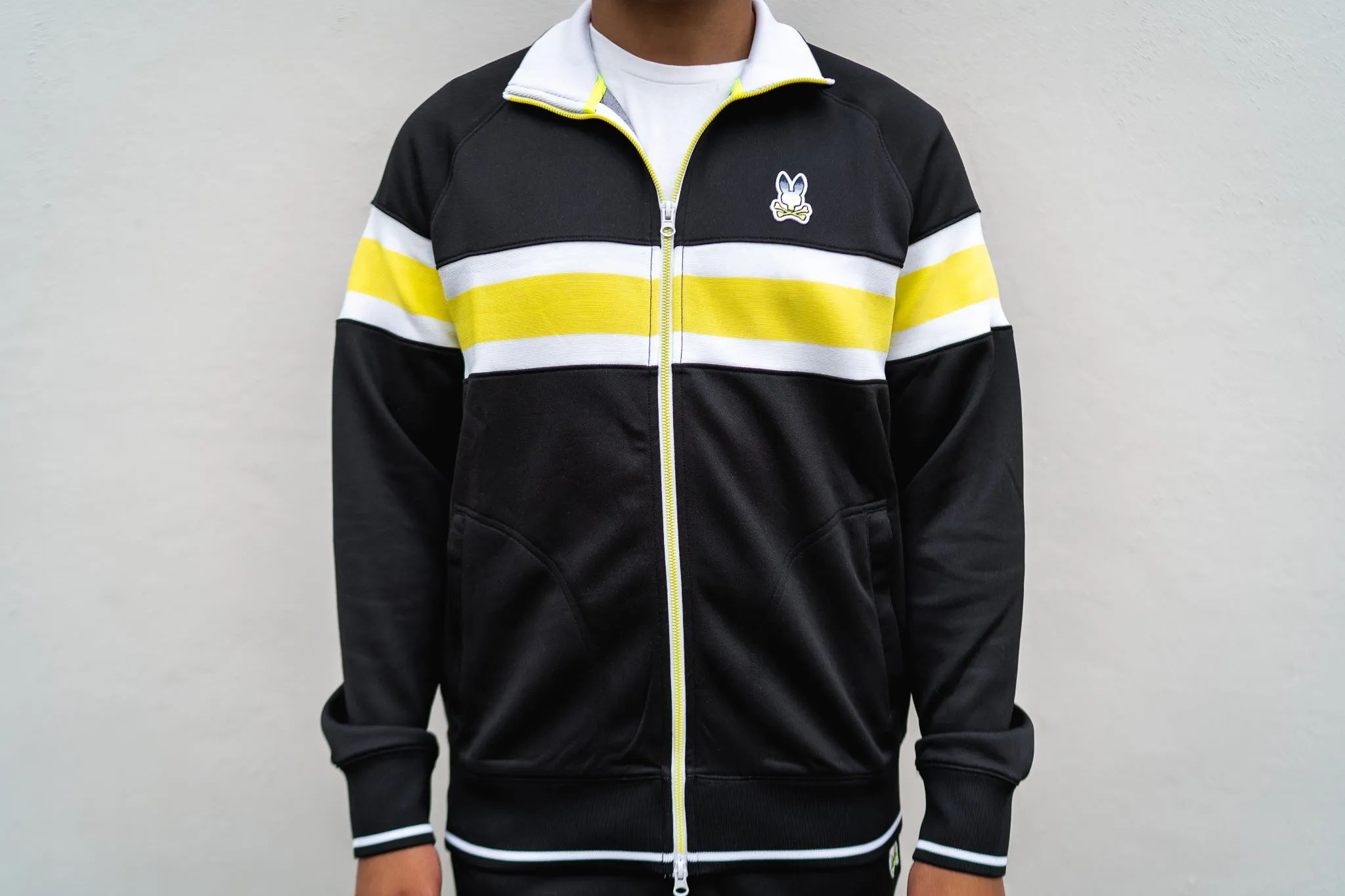 Psycho Bunny Clifton Track Jacket (Black)