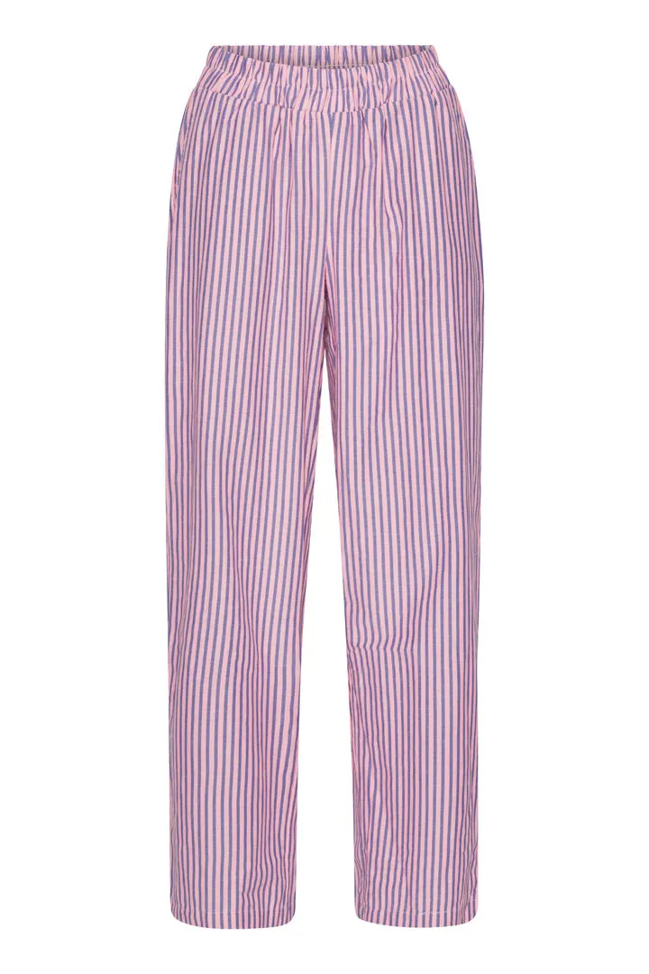 Randi Trousers - Pink Striped