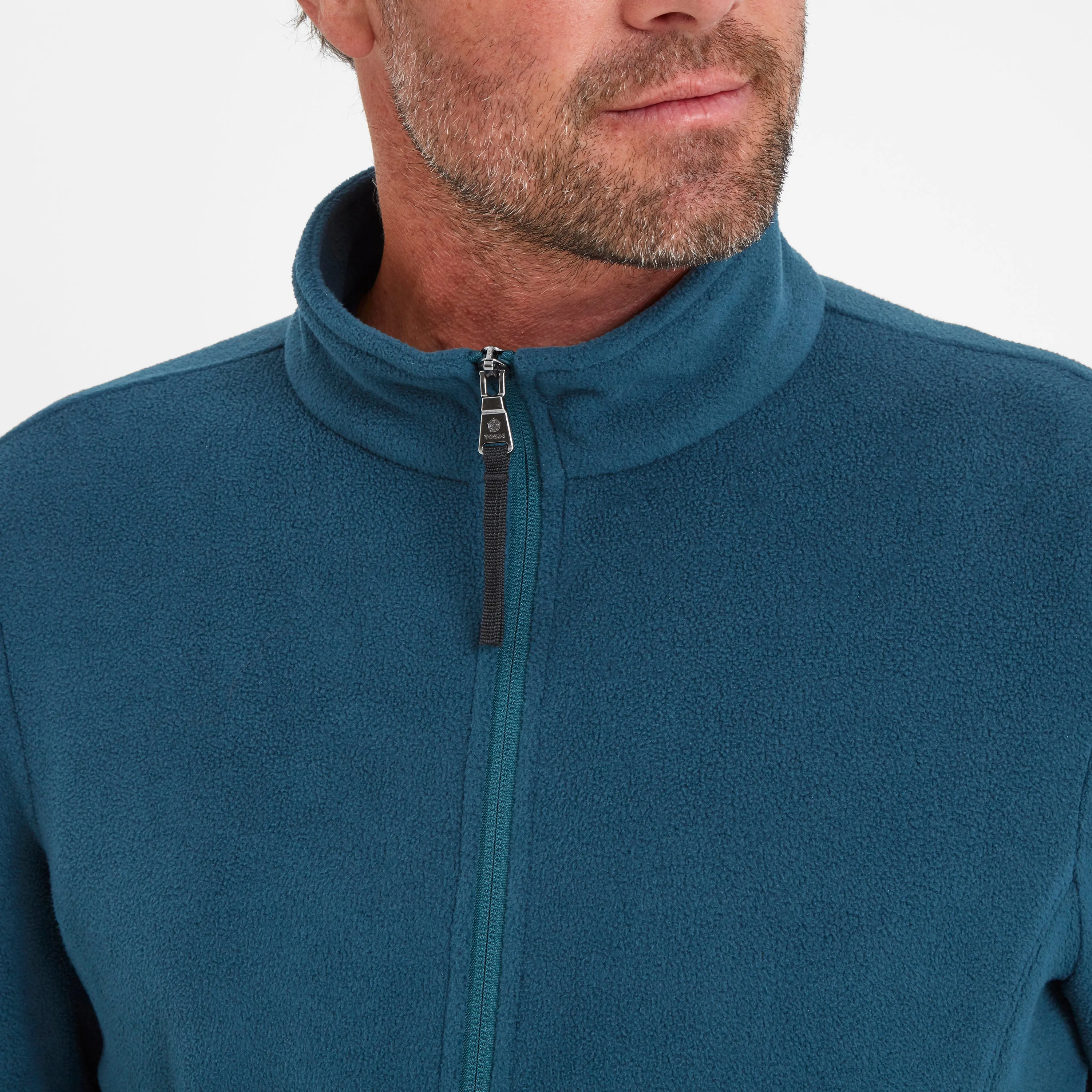 Revive Mens Fleece Jacket - Petrol Green