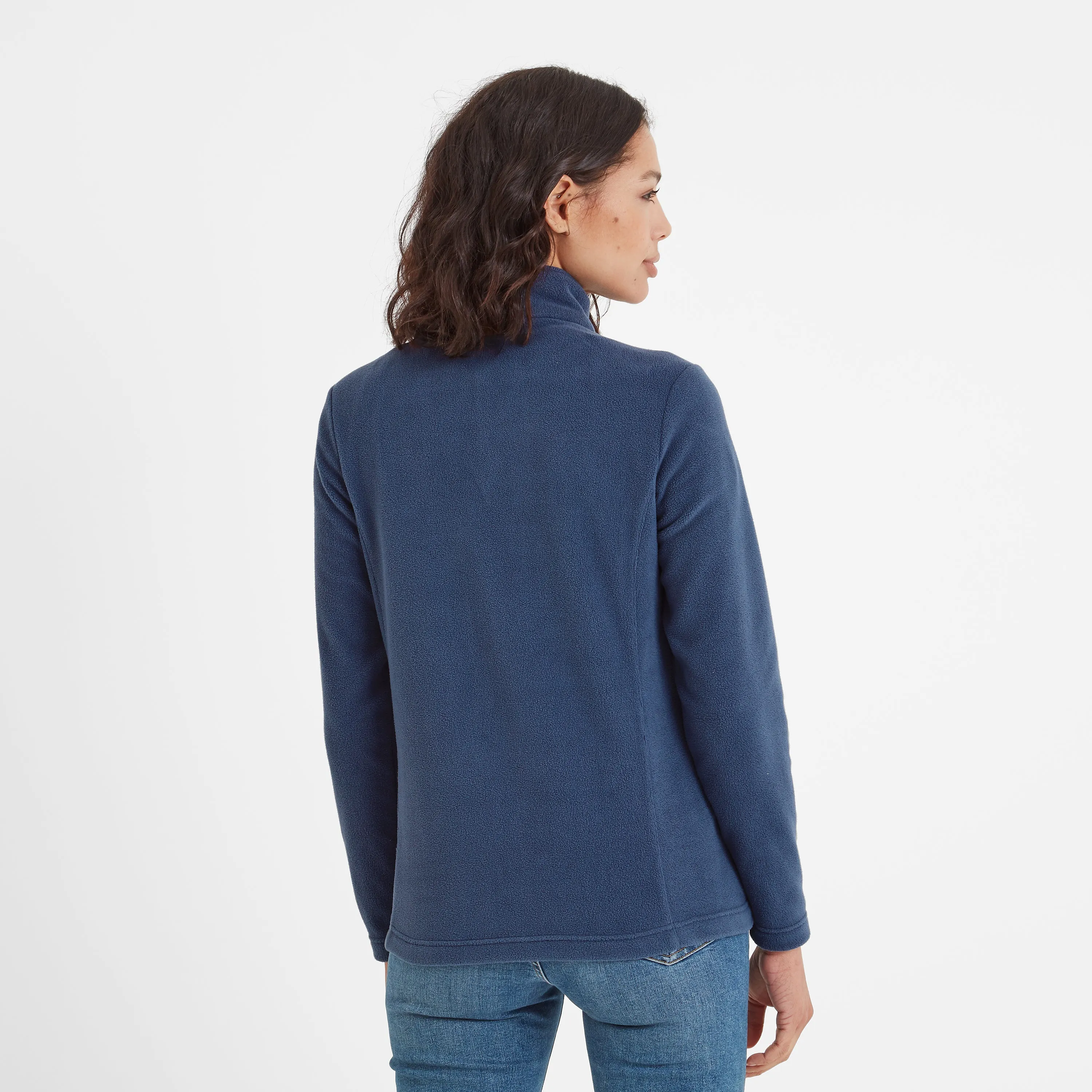 Revive Womens Fleece Jacket - Blue Stone