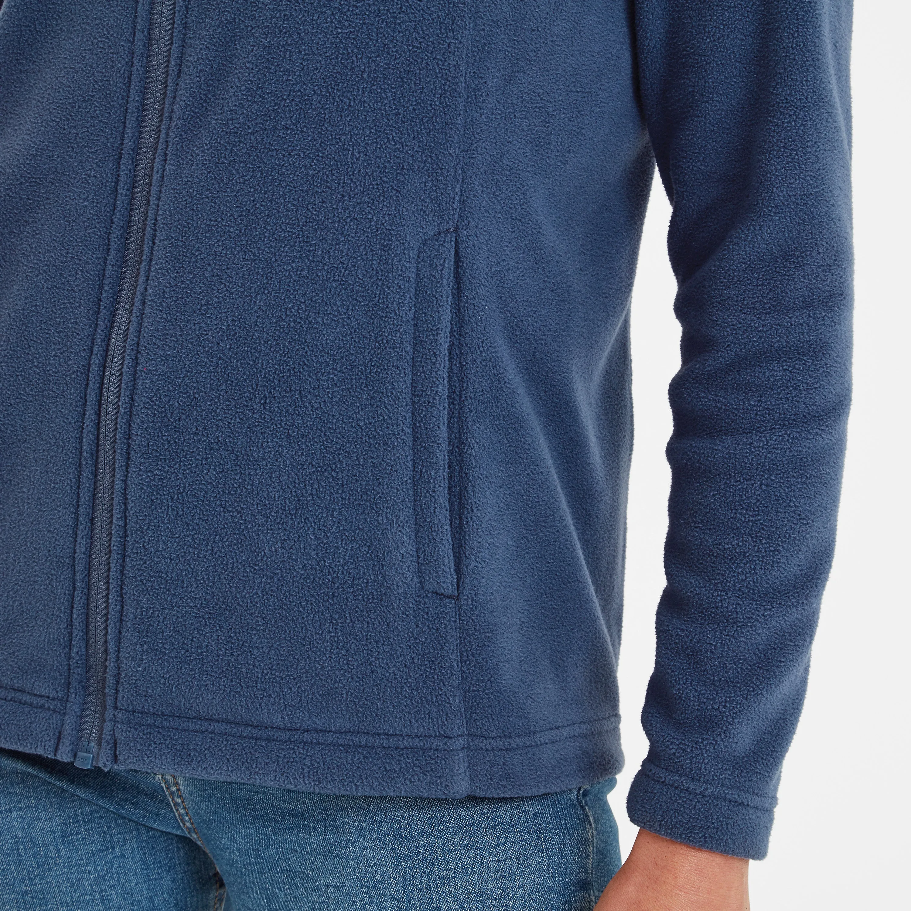 Revive Womens Fleece Jacket - Blue Stone