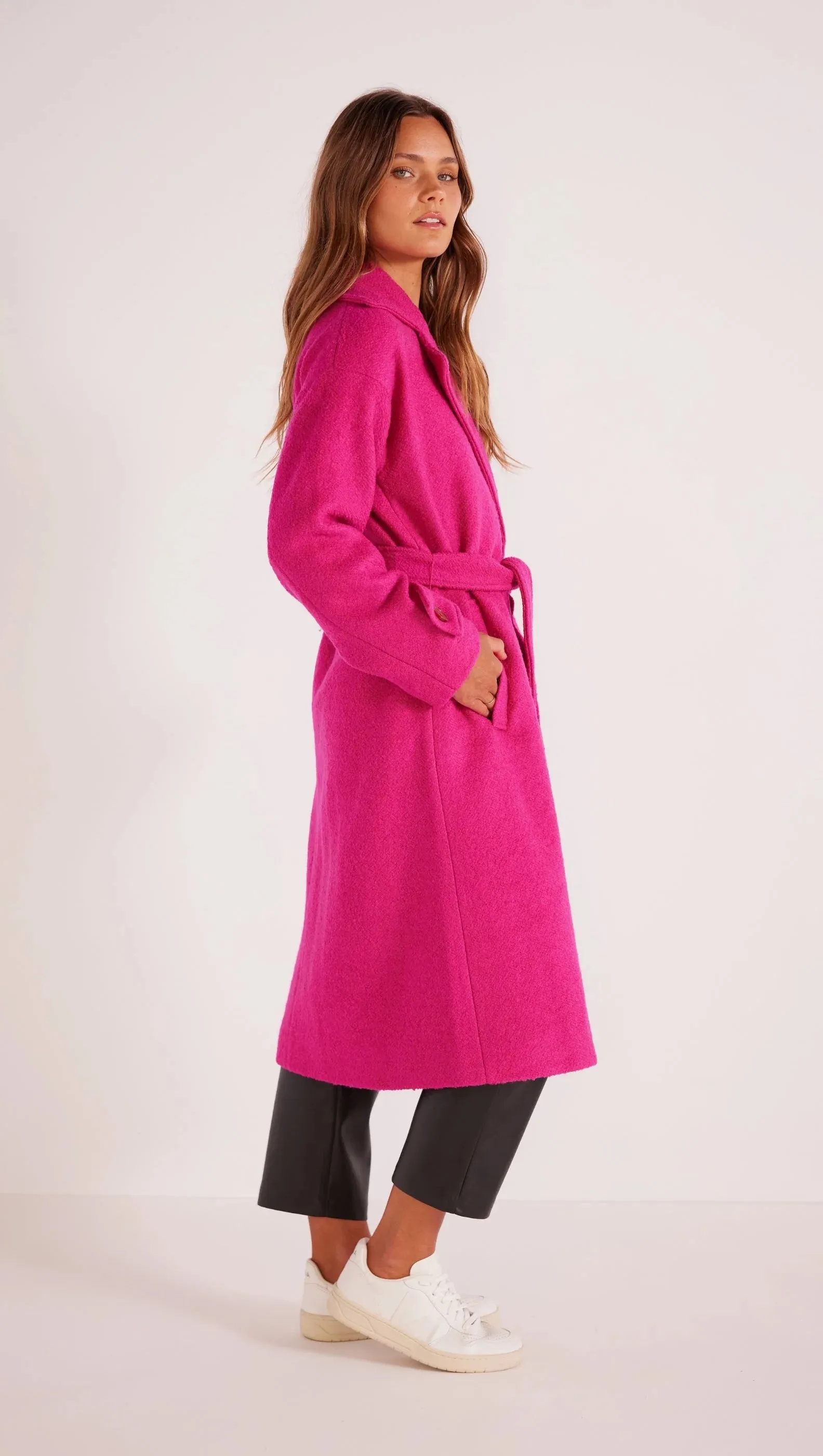 Safira Wool Blend Coat