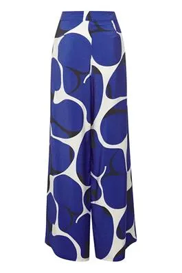 Scarlett Trousers - Blue Print