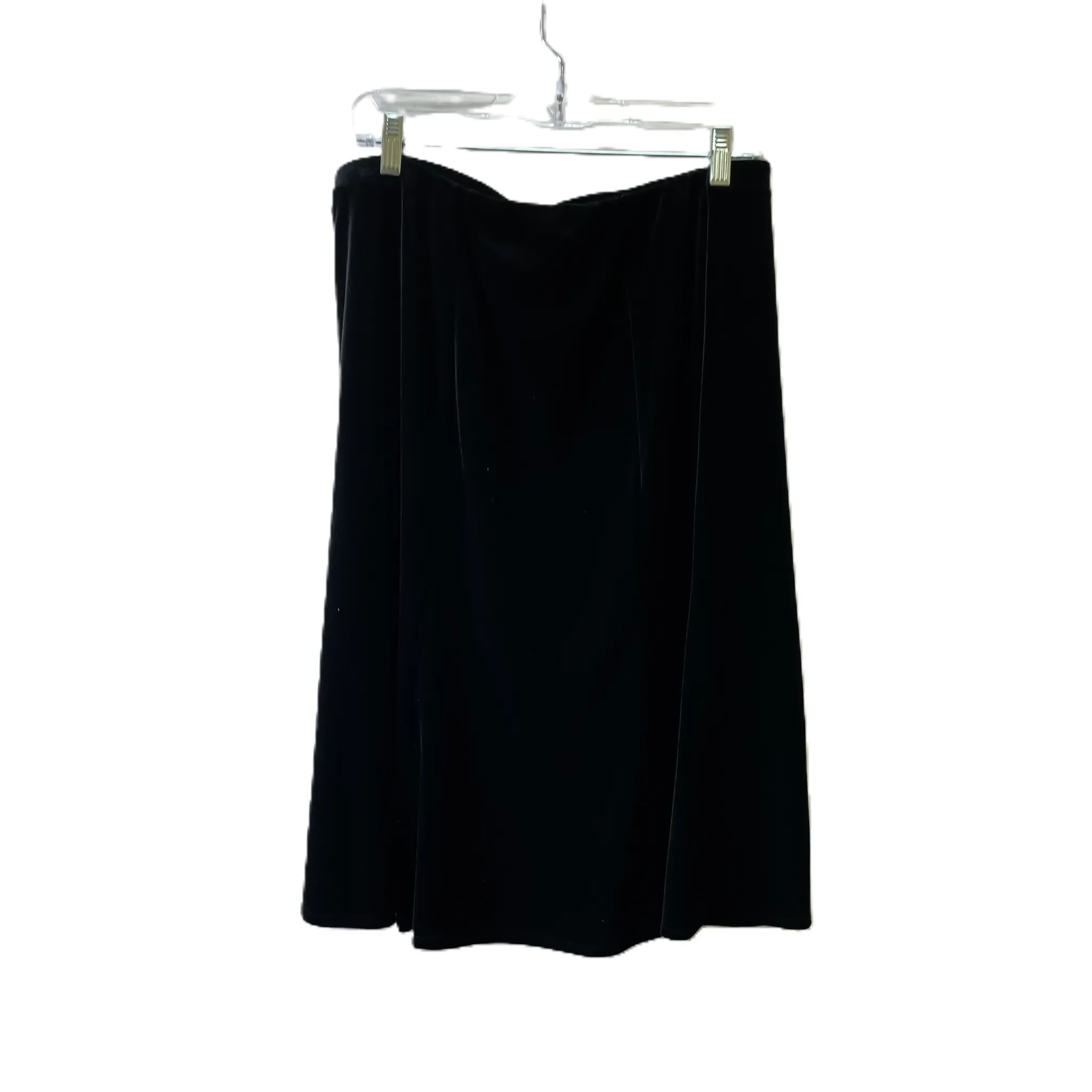 Skirt Midi By Elementz In Black, Size: Xl