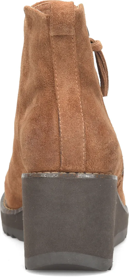 Sofft Women's Emeline Wedge Bootie - Havana Brown SF0087120