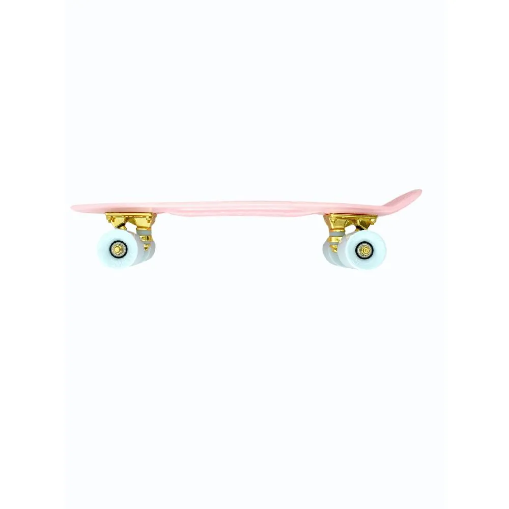 Swell Coral Pink & Gold 28" Cruiser Skateboard