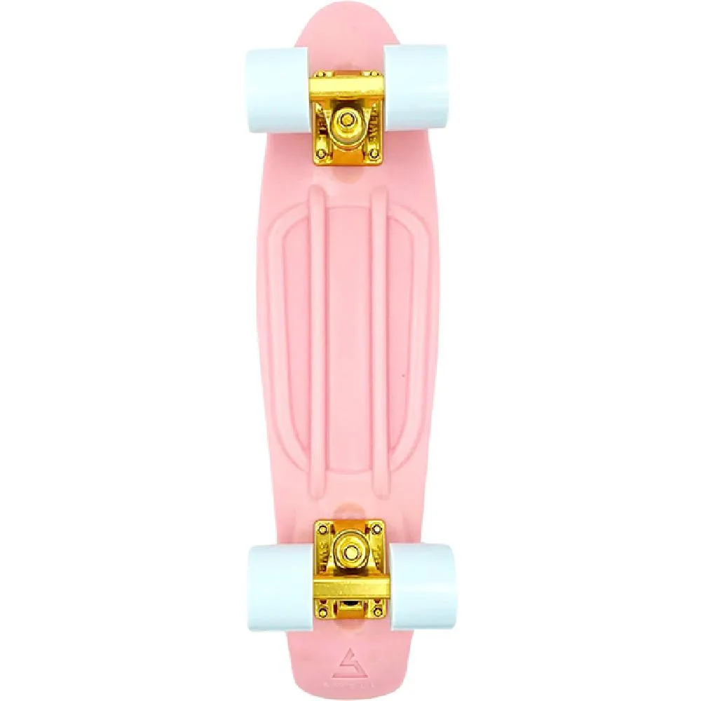 Swell Coral Pink & Gold 28" Cruiser Skateboard