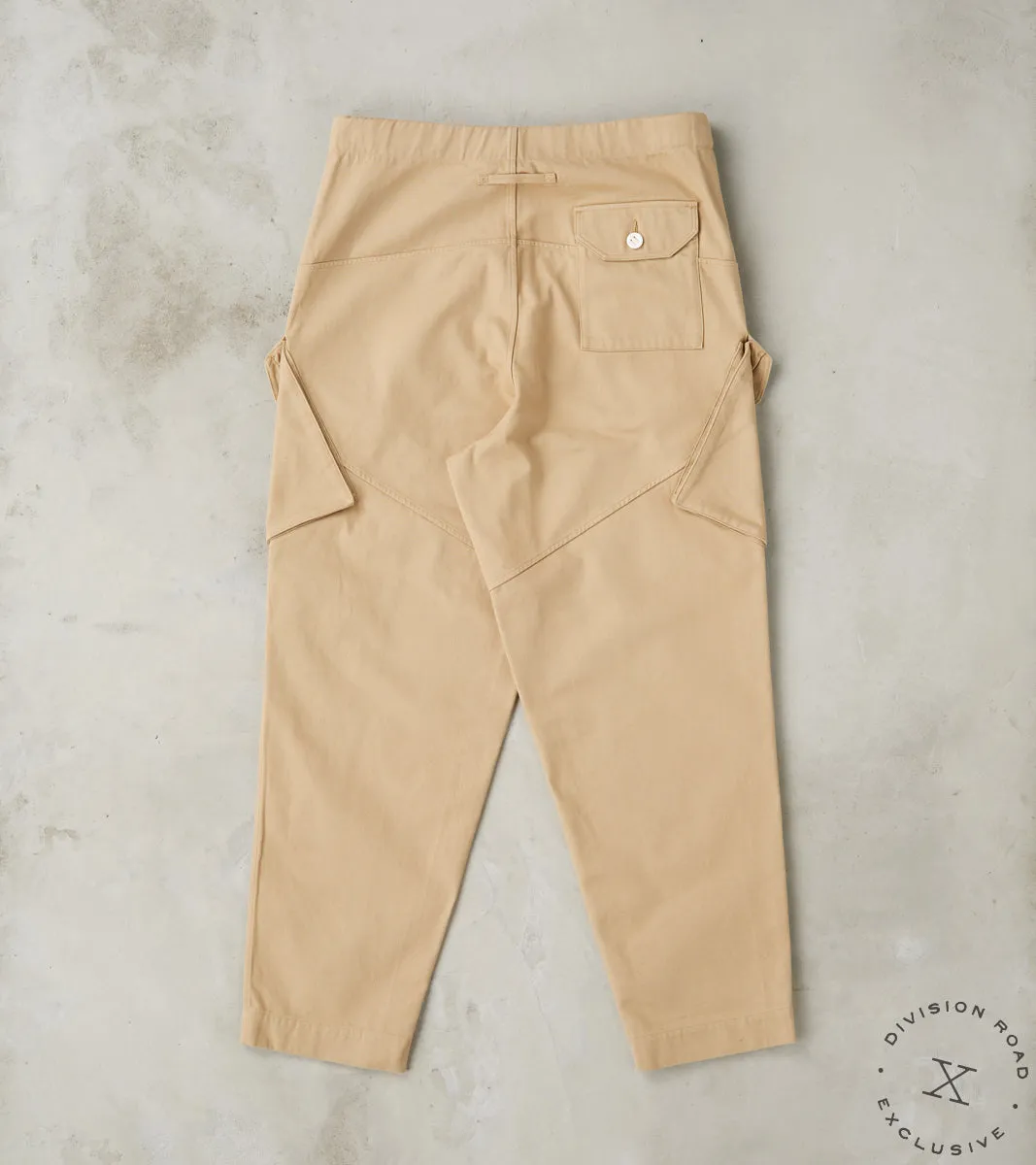 Swiss Army Cargo Trousers - British Tan Japanese Calvary Twill