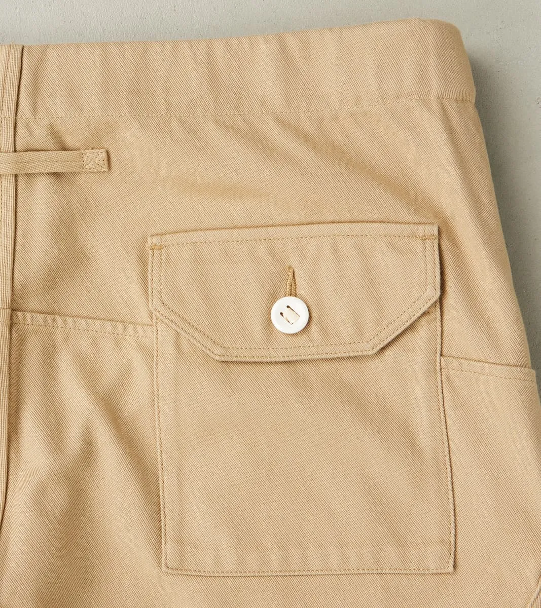 Swiss Army Cargo Trousers - British Tan Japanese Calvary Twill