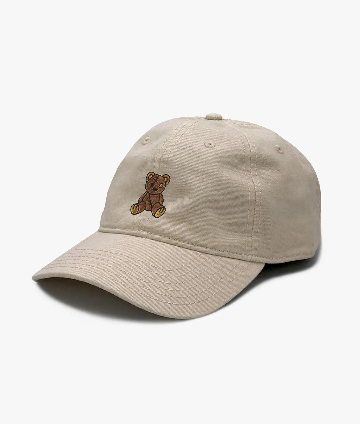 Teddy Bear Embroidered Womens Dad Hat