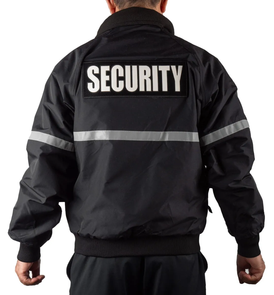 Three Season Reflective Security ID Jacket with Reflective Taping