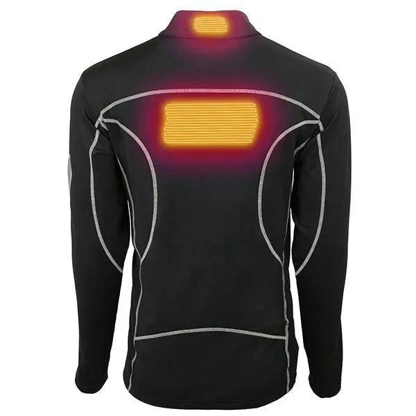 THZ Men 5V Heated Thermal Half-Zip Pullover