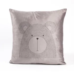 Toddler Scatter - Teddy - Grey Velvet