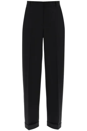 Toteme cuffed straight trousers