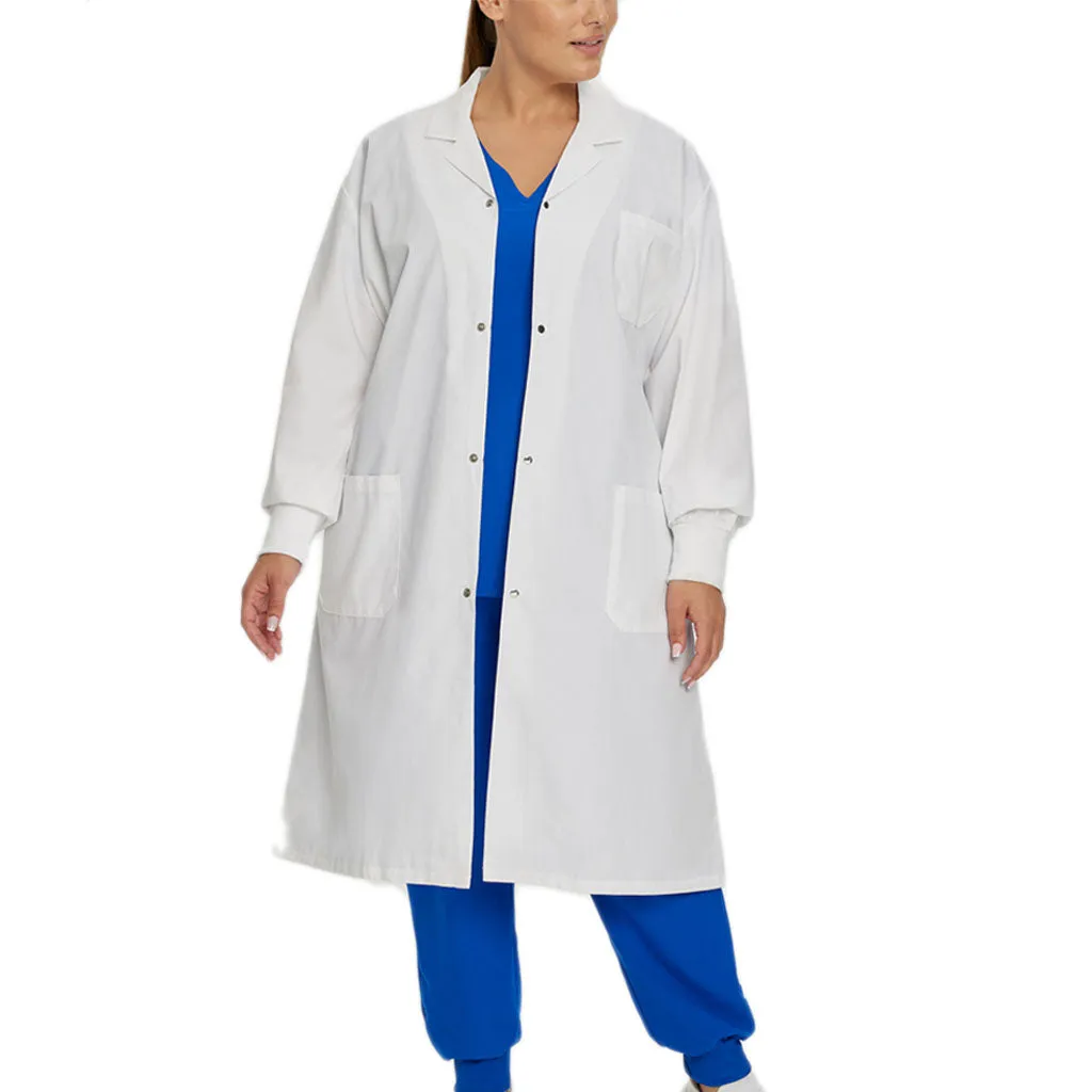 Unisex Labcoat With Patch Pockets