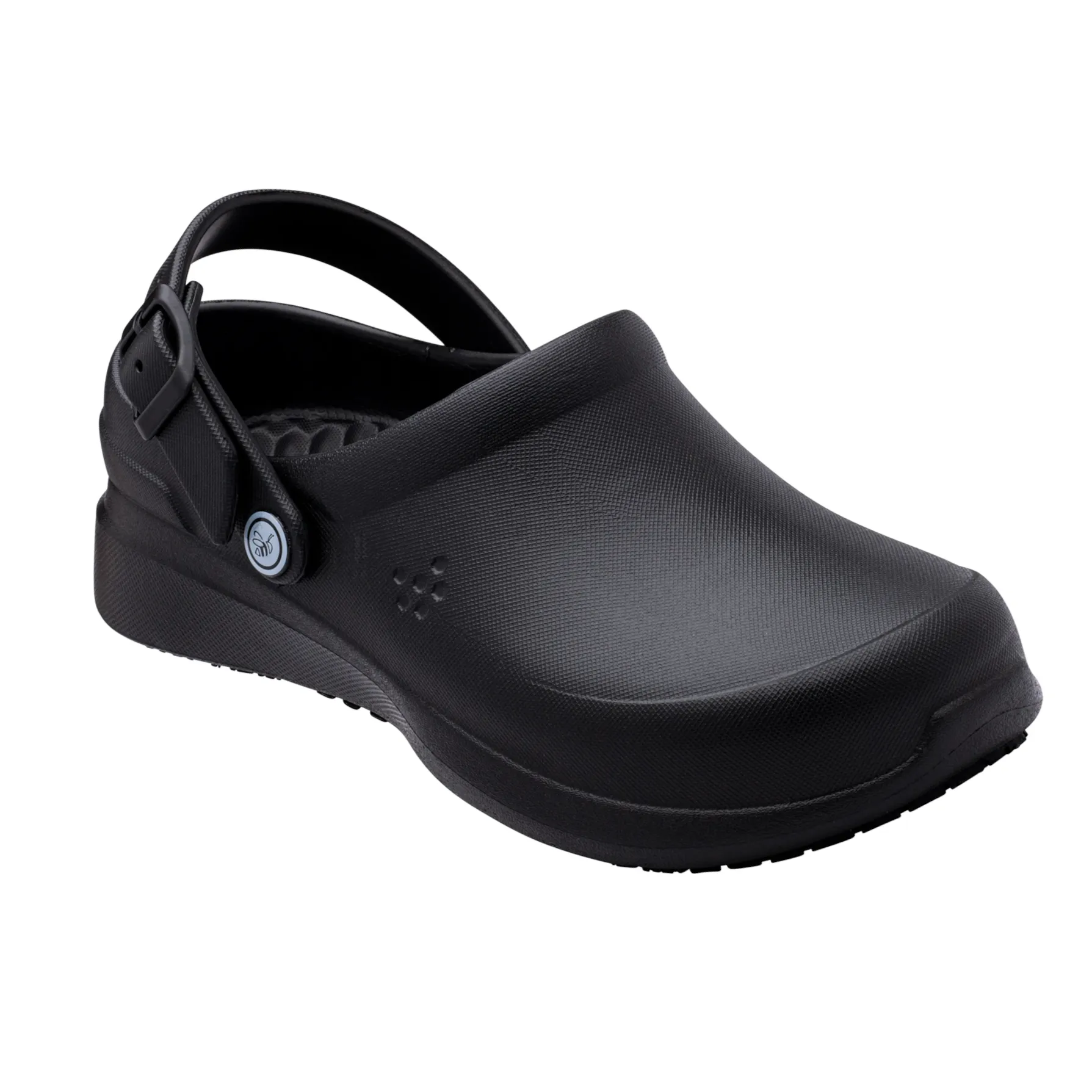 Unisex Slip-Resistant Work Clog - Black