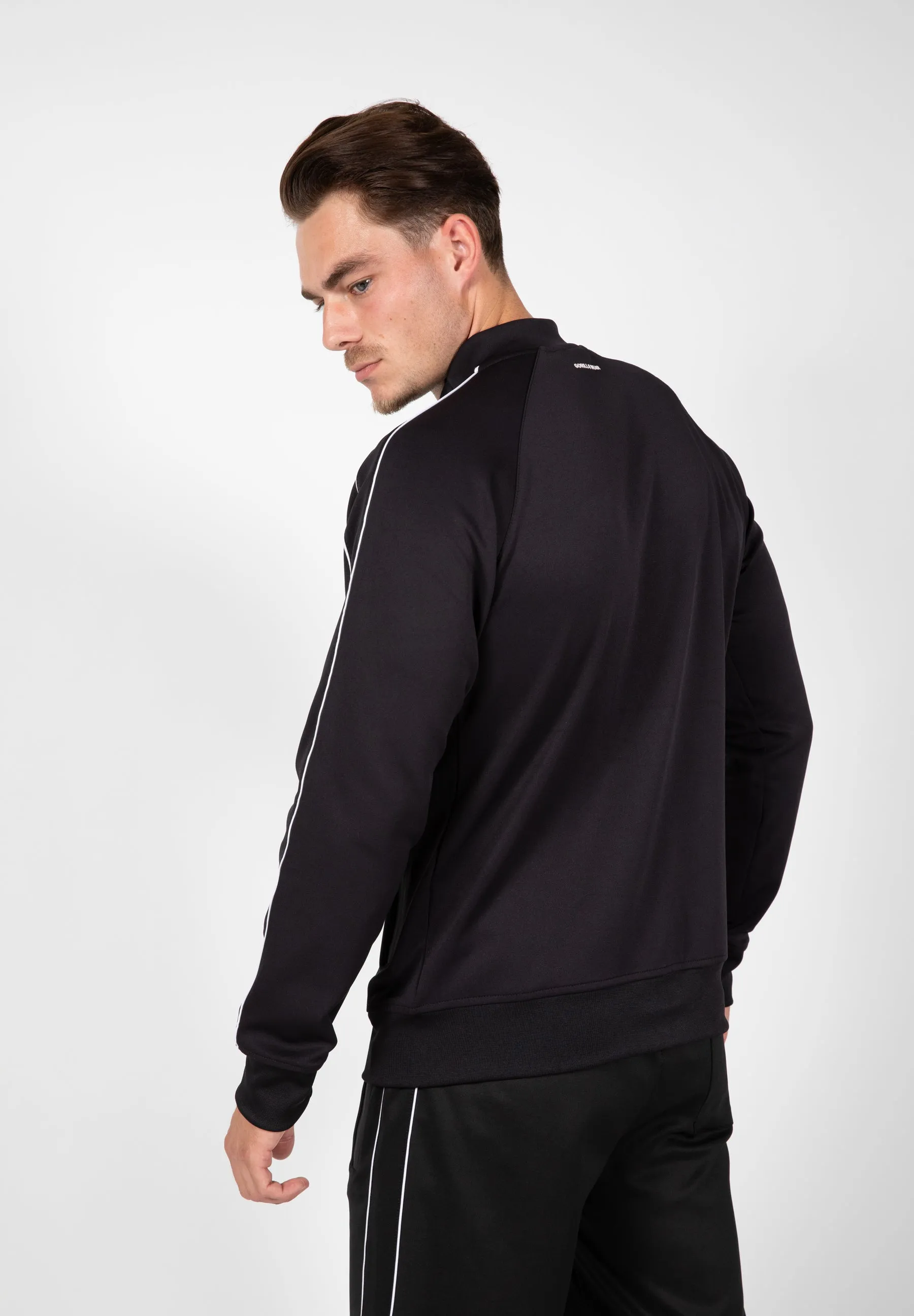 Wenden Track Jacket - Black/White