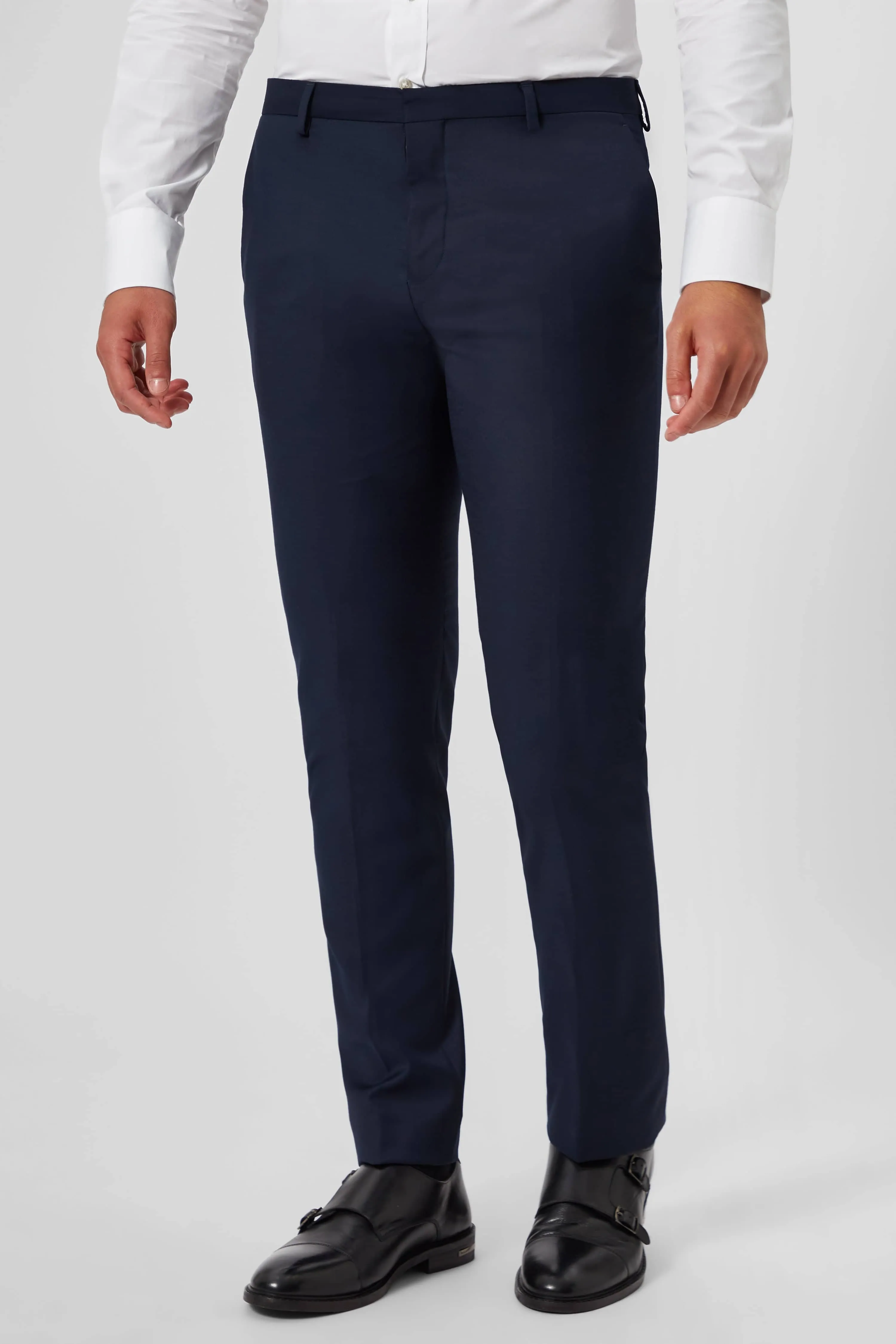 Wilson Slim Fit Navy Trousers - ARCHIVE