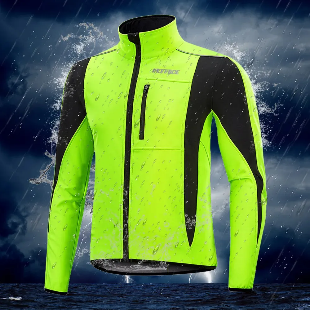 Winter Cycling Jacket Men Windproof Bicycle Jersey Mountain MTB Road Bike Clothing Windproof Jersey Coat