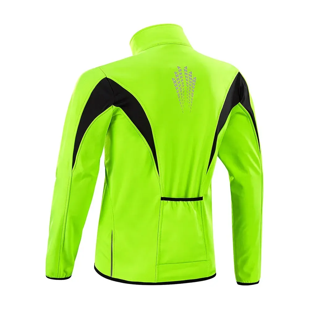 Winter Cycling Jacket Men Windproof Bicycle Jersey Mountain MTB Road Bike Clothing Windproof Jersey Coat