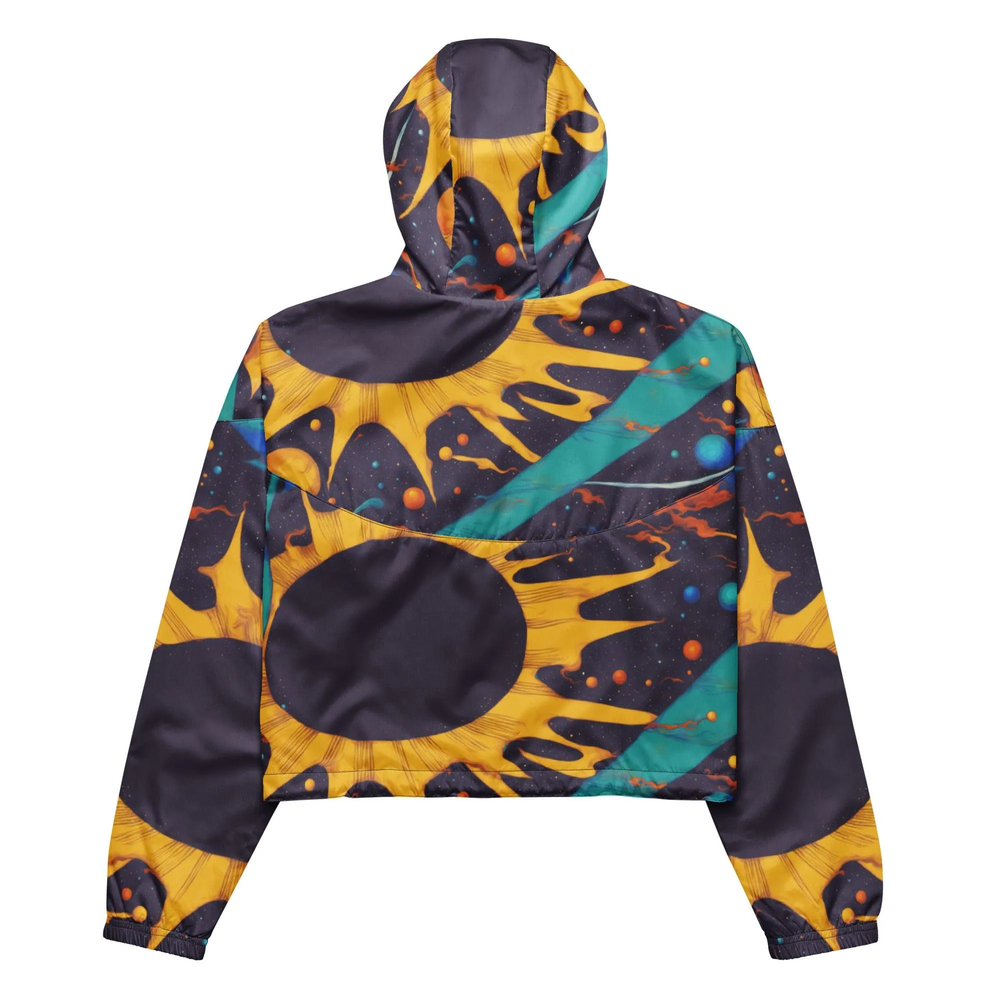 Women’s Cropped Windbreaker Nebula