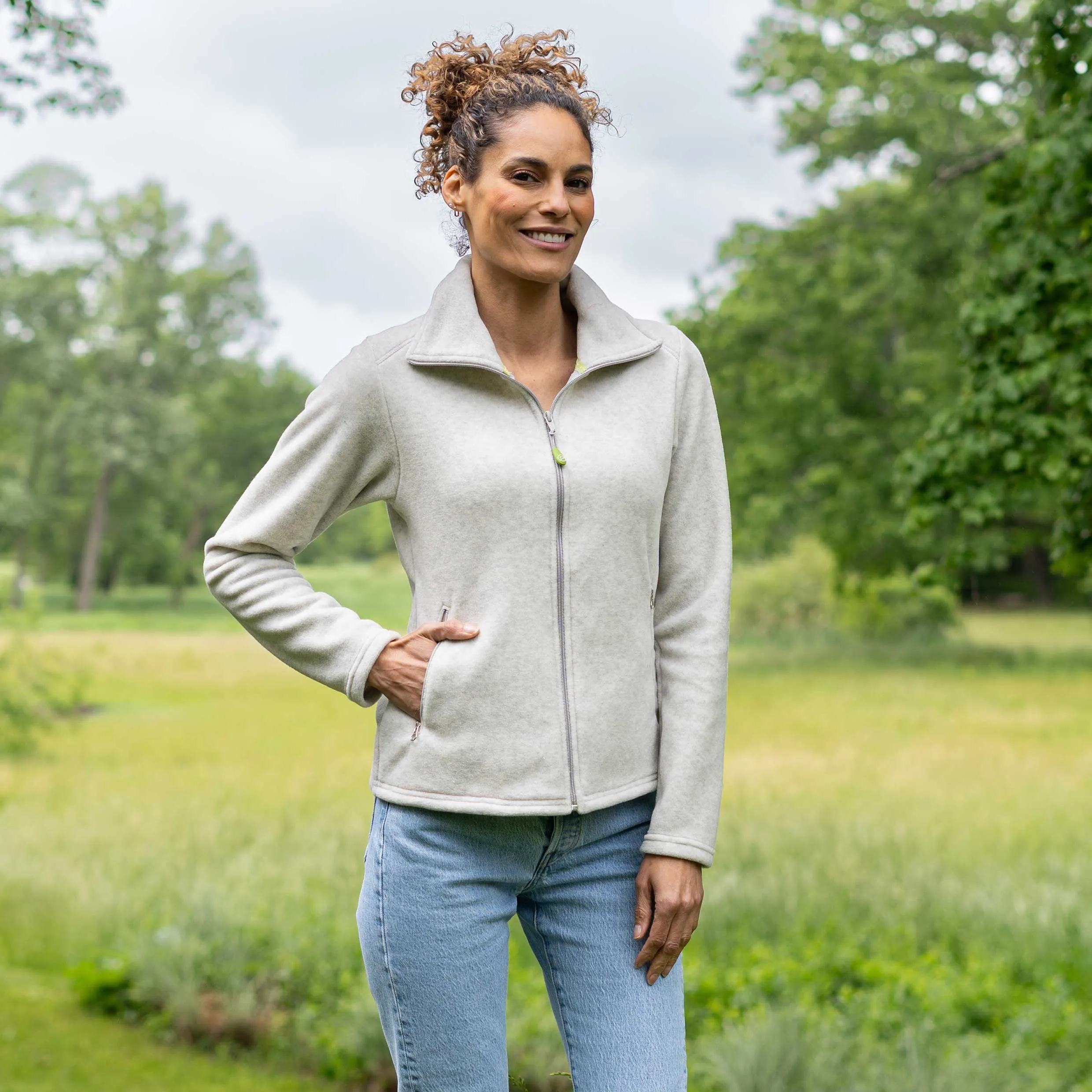 Women's Heather Fleece Jacket