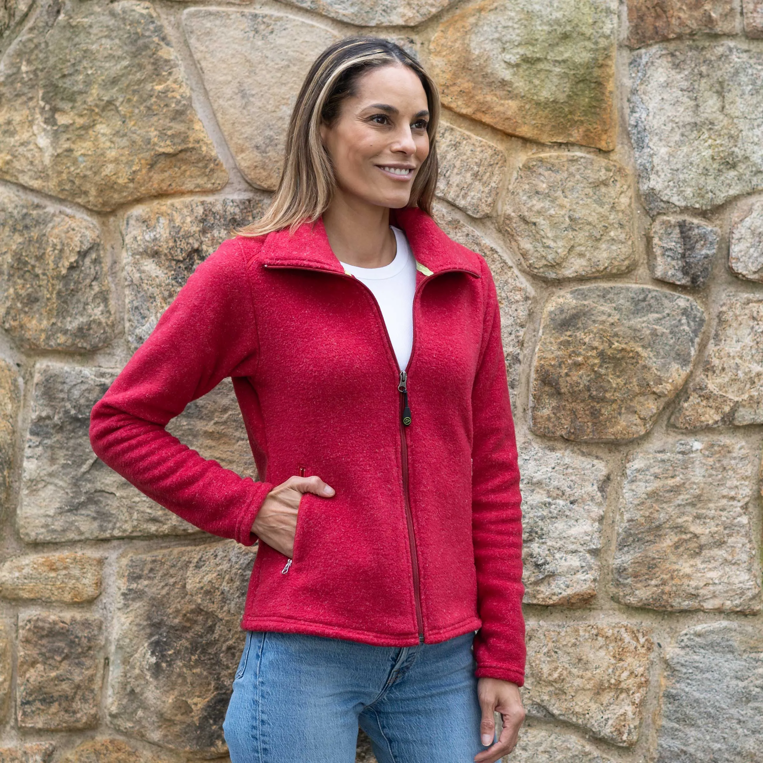 Women's Heather Fleece Jacket