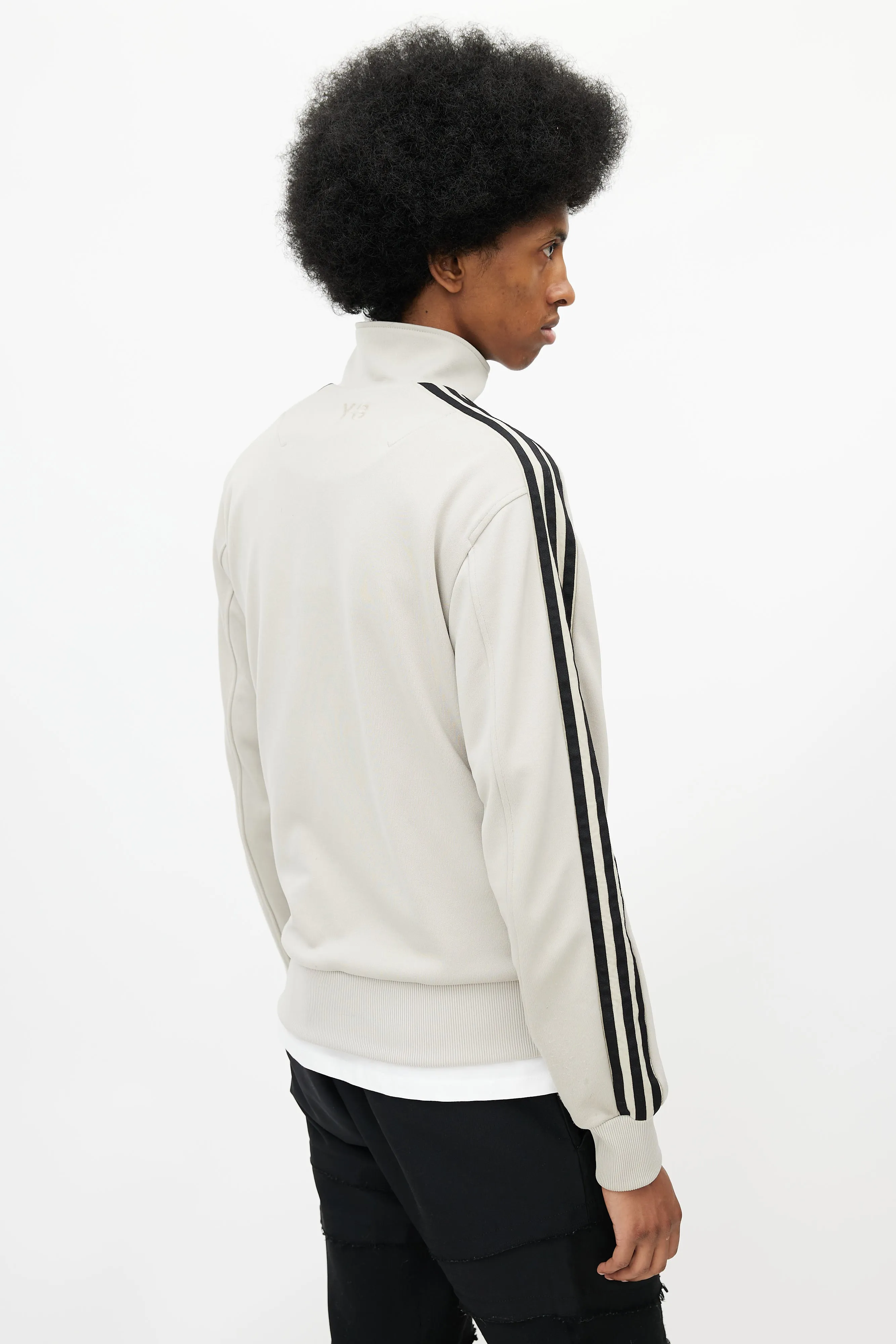 x Adidas Beige & Black Track Jacket