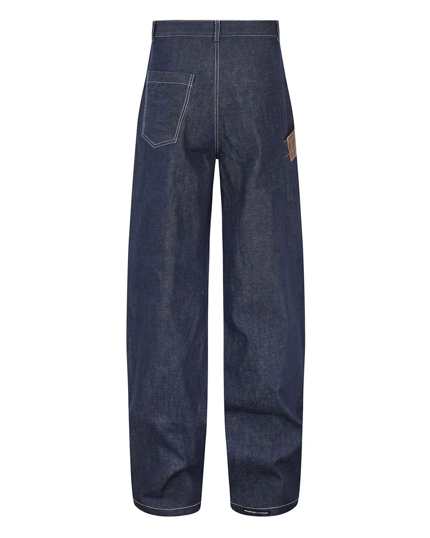 YEF LAYERED DENIM TROUSERS